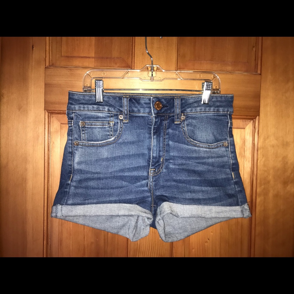 Highwaisted Jean Shorts
